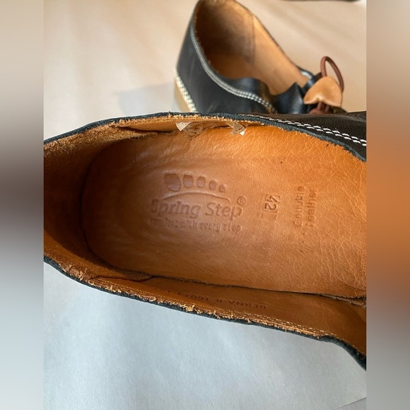 Spring Step Women's Berna Genuine Leather Slip On Soft Flat Loafers, Size 42 - Picture 8 of 12